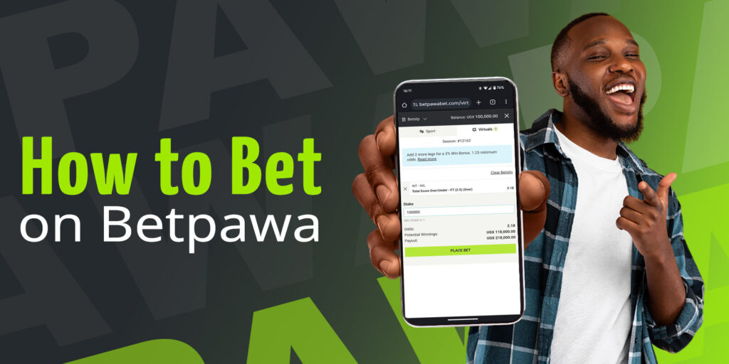 How to bet at Betpawa?